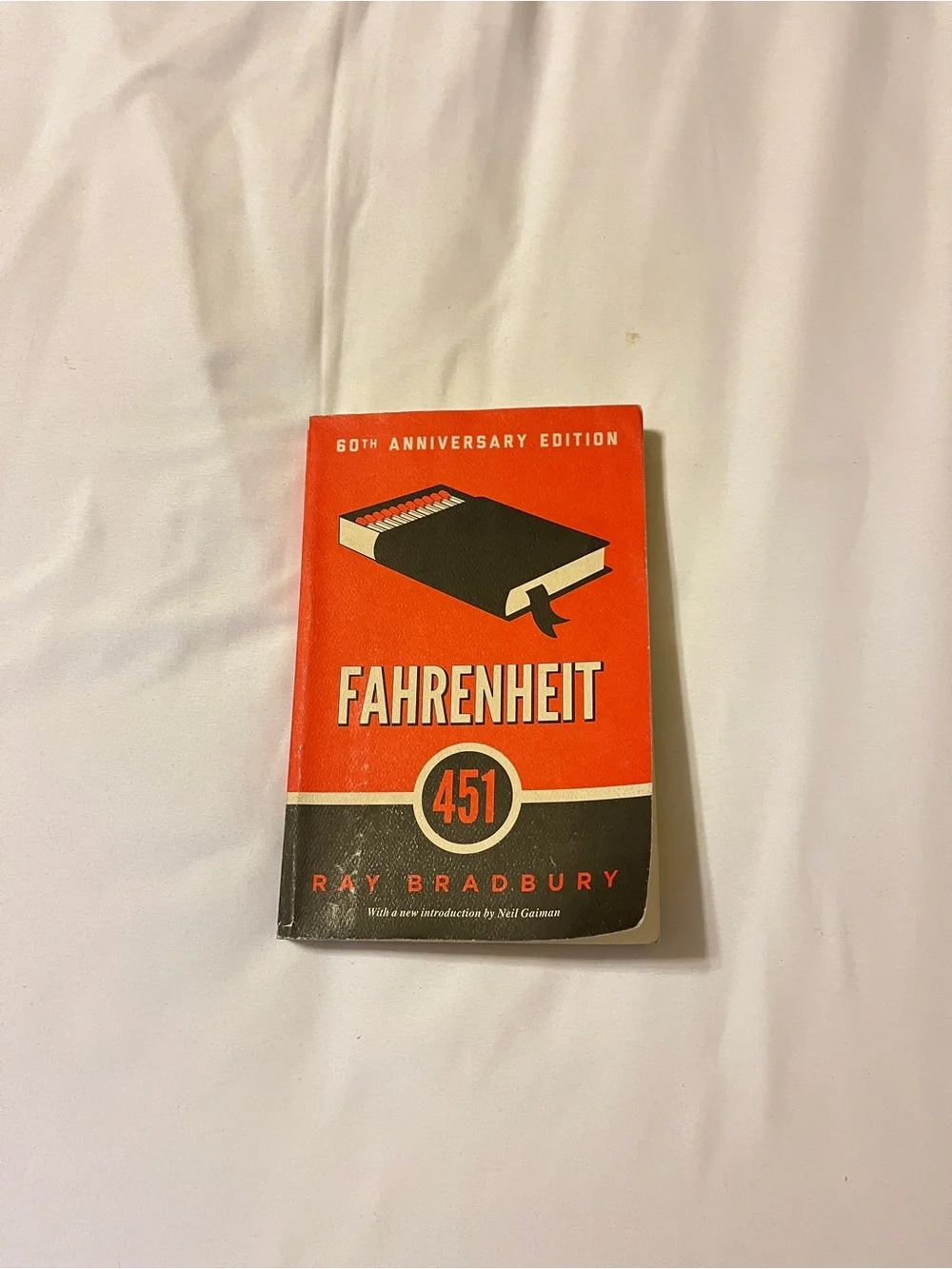 Simon & Schuster Fahrenheit 451 Ray Bradbury 60th Anniversary Paperback Book